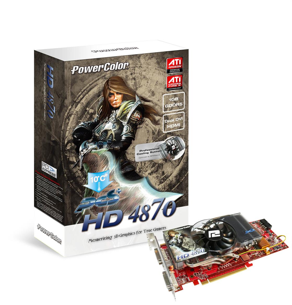 PowerColor Announces PCS+ HD4870 1GB GDDR5 
