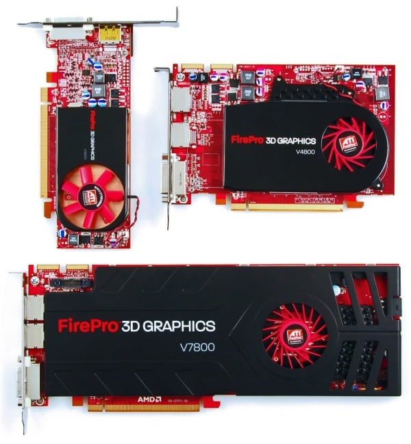 AMD ATI FirePro Round-up: V7800, V4800, V3800 | HotHardware