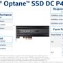 Intel Optane SSD DC P4800X With 3D Xpoint Memory Debuts Ultra-Low Latency Storage, New Memory Tier