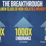 Intel And Micron Jointly Unveil Disruptive, Game-Changing 3D XPoint Memory, 1000x Faster Than NAND
