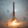 Watch SpaceX’s Falcon 9 Make Picturesque Landing Before Tipping Over And Exploding Into Flames 