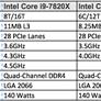 Monster Intel 12-Core i9-7920X Leaked With Skylake-X And Kaby Lake-X Family Details