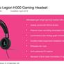 Lenovo Hits CES 2019 With Legion Gaming Notebooks, Keyboards, Displays And Headsets