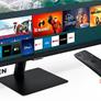 Samsung's New Smart Monitors Bring Streaming TV App Functionality To Your PC