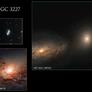 Stunning Hubble Image Captures Two Galaxies Dancing With A Cannibalized Cosmic Cadaver