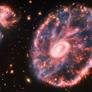 NASA's Space Telescope Shot Of The Cartwheel Galaxy Will Leave Your Head Spinning