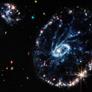 NASA's Space Telescope Shot Of The Cartwheel Galaxy Will Leave Your Head Spinning
