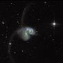 Ballon-Borne SuperBIT Telescope Captures A Glorious Galaxy Collision On Its First Voyage