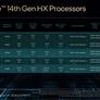 Intel Unveils 14th Gen HX And Core 1 U Mobile CPUs And New, Low Power Desktop Processors
