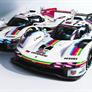 Porsche 911 GT3 R to Sport Vintage Apple Computer Colors in Laguna Seca Race