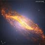 NASA's Webb Telescope Sees Rare Galaxy Hidden From Hubble By Space Dust