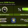 NVIDIA Announces New GeForce 200M Series GPUs