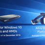 Intel Unveils Project Alloy Merged Reality Headset And Partnership With Microsoft For Windows Holographic Shell