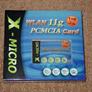 X-Micro WLAN 11g Turbo Mode Broadband Router and PCMCIA card