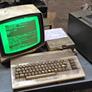 Battered But Not Beaten Commodore C64 Survives Over 25 Years Balancing Drive Shafts In Auto Repair Shop