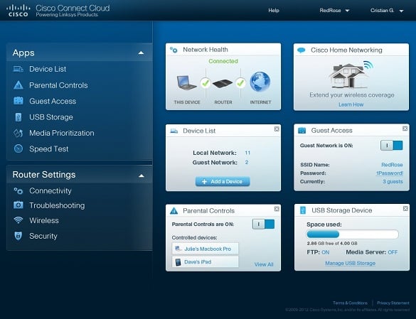 Cisco Connect Cloud screenshot
