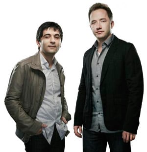 Drew Houston and Arash Ferdowsi, Founders of Dropbox