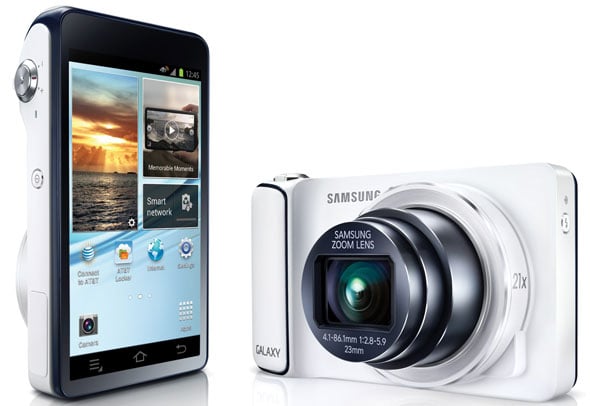 The Touchscreen On The Samsung Galaxy Camera Lets You Manage Photos And Android
