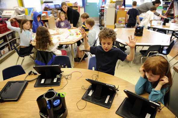 A Twist on the iPad Minis Intended Purpose The Classroom 