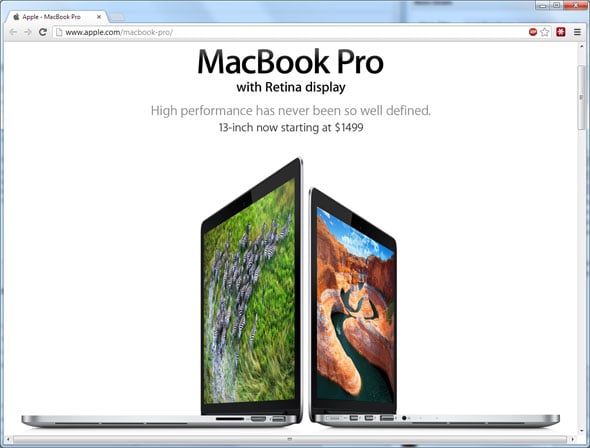MacBook Pro Page