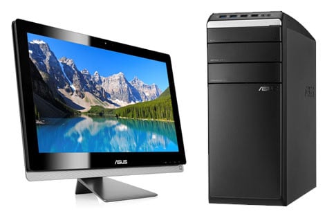 ASUS AIO and desktop