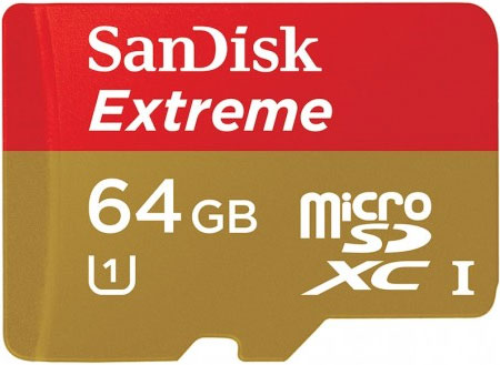 SanDisk Extreme 64GB microSDXC