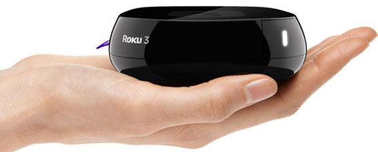 Roku 3, which will likely be a competitor to the new Intel set top box.