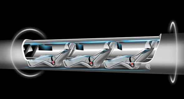 Hyperloop passenger capsule