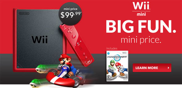 Nintendo's $99 Wii Mini Console Headed to the U.S. in November | HotHardware