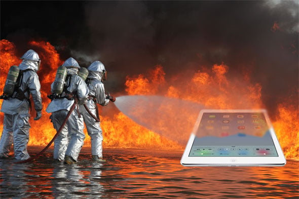 iPad Fire
