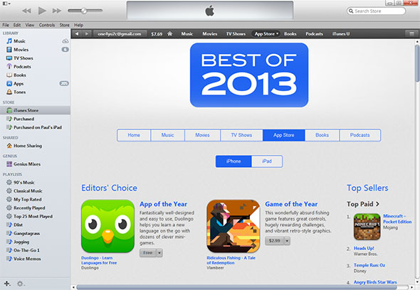 iTunes Best of 2013