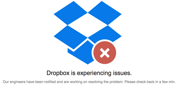 Dropbox issues