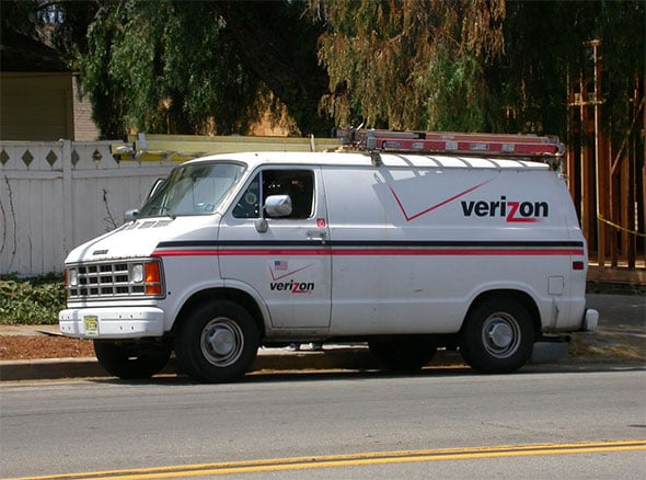 Verizon Van