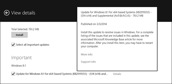 Windows 8.1 leak