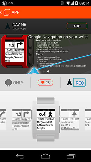 Pebble Android App Store