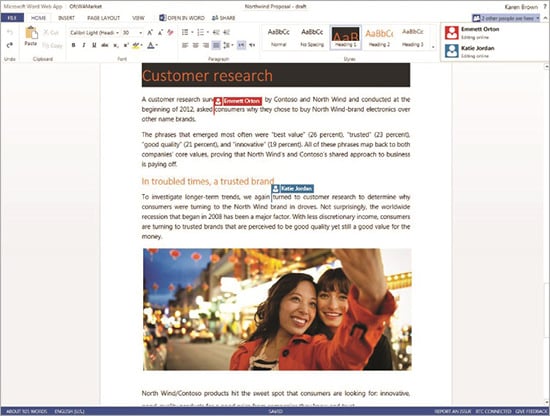 Microsoft Office Web app