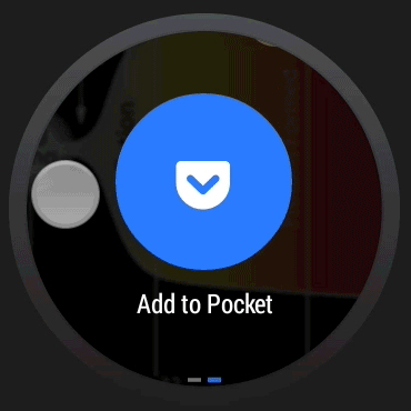 Pocket Android Wear