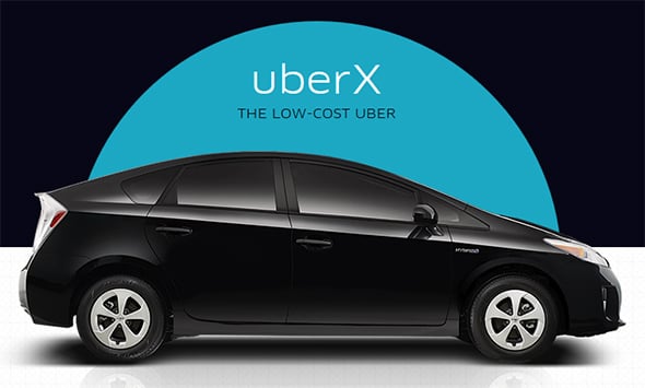 uberX car