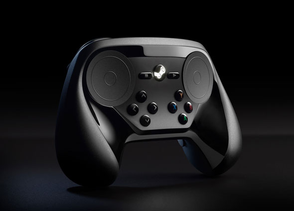 The new Valve Steam Controller for the upcoming Steam Machines